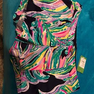 Lilly Pulitzer Liana Callahan shorts, size 12, NWT